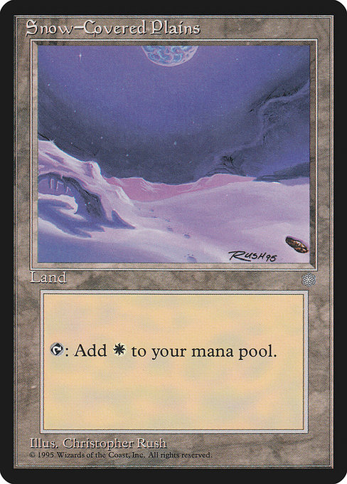 Snow-Covered Plains [Ice Age] | Galactic Gamez