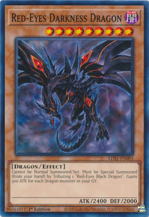 Red-Eyes Darkness Dragon [LDS1-EN003] Common | Galactic Gamez