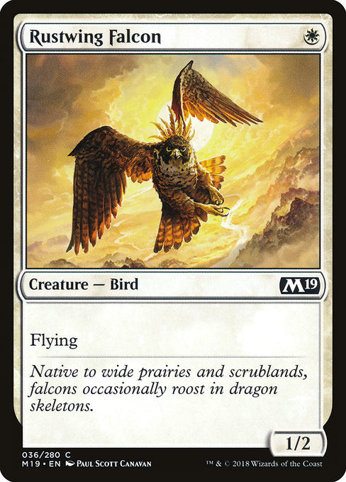 Rustwing Falcon [Core Set 2019] | Galactic Gamez