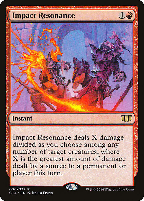 Impact Resonance [Commander 2014] | Galactic Gamez