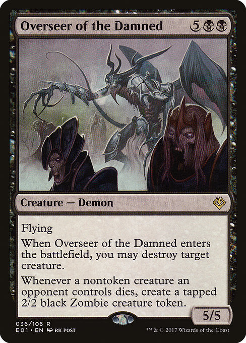 Overseer of the Damned [Archenemy: Nicol Bolas] | Galactic Gamez
