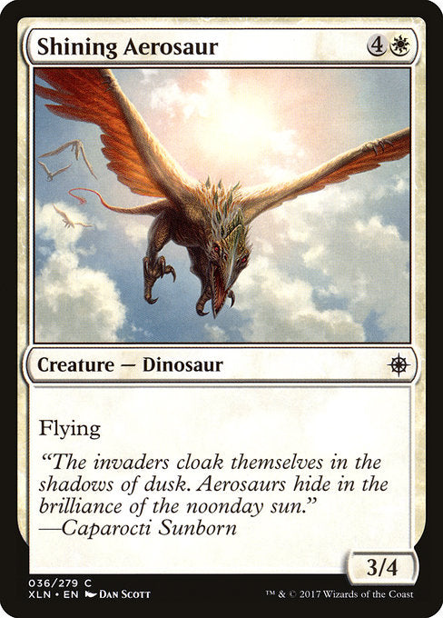 Shining Aerosaur [Ixalan] | Galactic Gamez