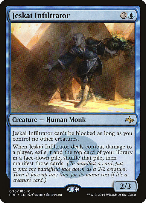 Jeskai Infiltrator [Fate Reforged] | Galactic Gamez