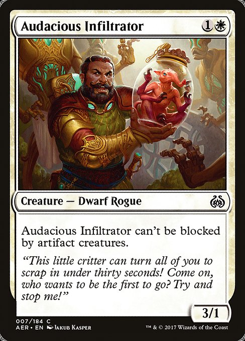 Audacious Infiltrator [Aether Revolt] | Galactic Gamez