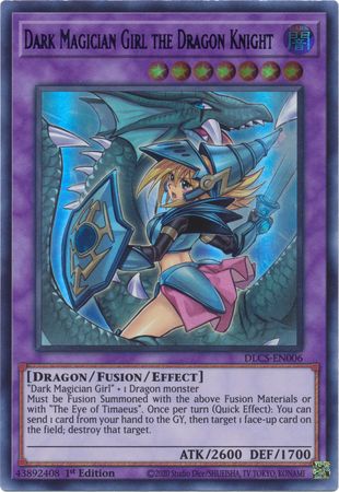 Dark Magician Girl the Dragon Knight (Alternate Art) [DLCS-EN006] Ultra Rare | Galactic Gamez