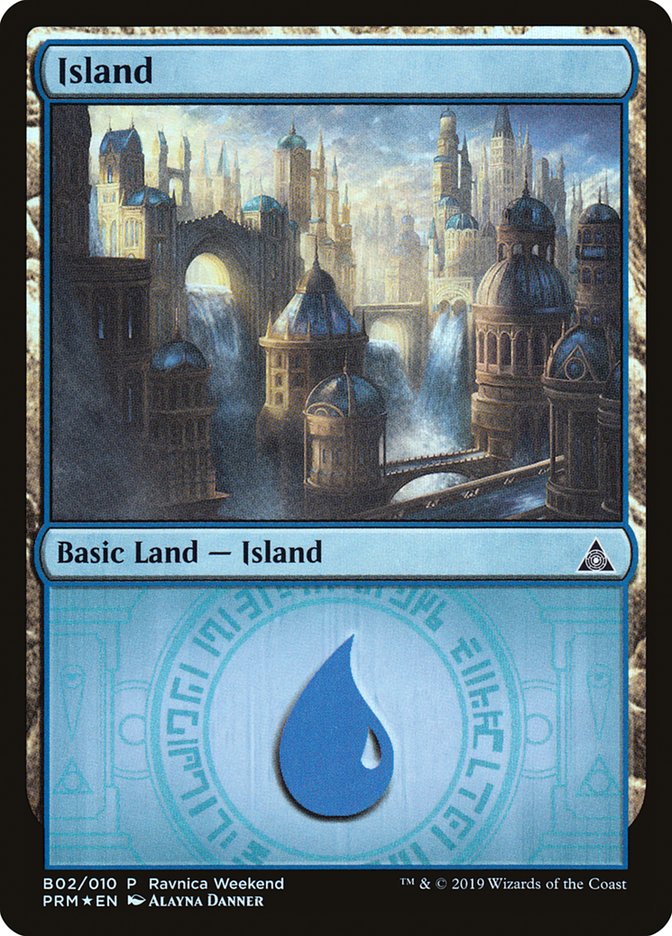 Island (B02) [Ravnica Allegiance Guild Kit] | Galactic Gamez