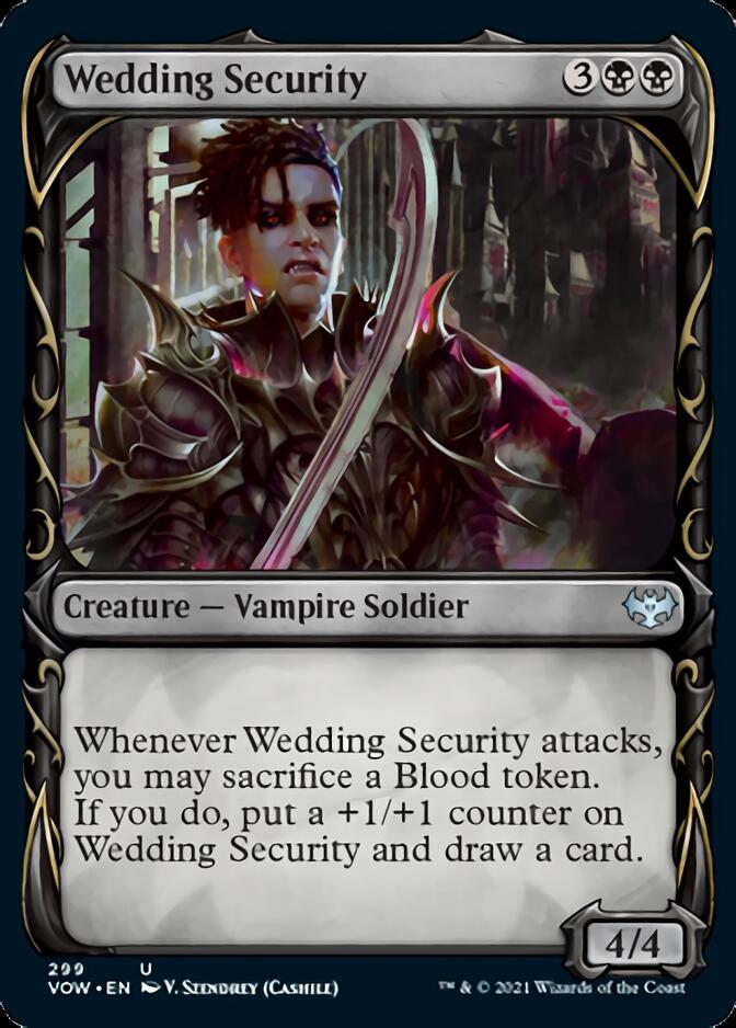 Wedding Security (Showcase Fang Frame) [Innistrad: Crimson Vow] | Galactic Gamez