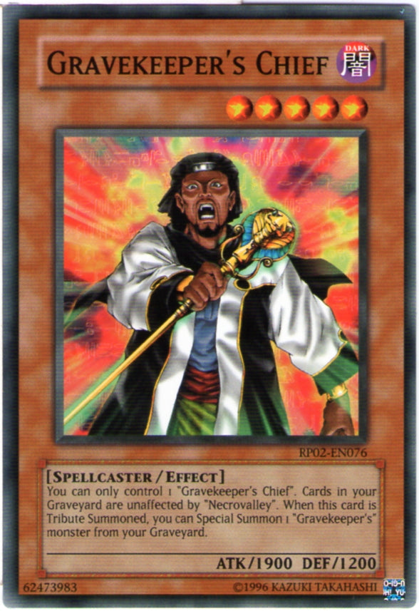 Gravekeeper's Chief [RP02-EN076] Common | Galactic Gamez