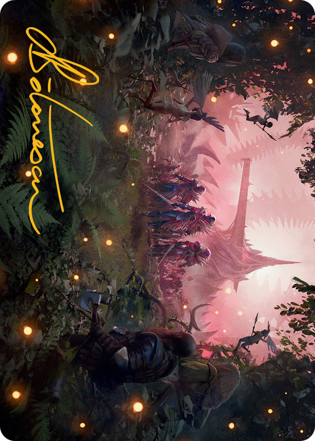 Invasion of Eldraine Art Card (Gold-Stamped Signature) [March of the Machine Art Series] | Galactic Gamez