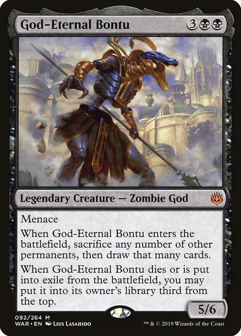 God-Eternal Bontu [War of the Spark] | Galactic Gamez