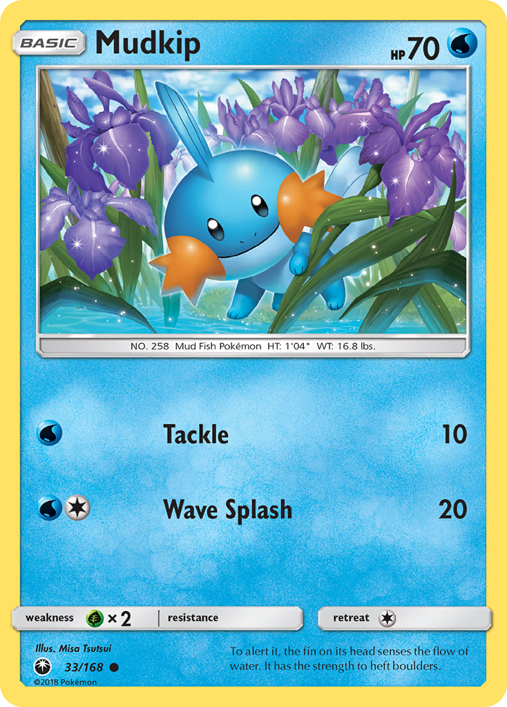 Mudkip (33/168) [Sun & Moon: Celestial Storm] | Galactic Gamez