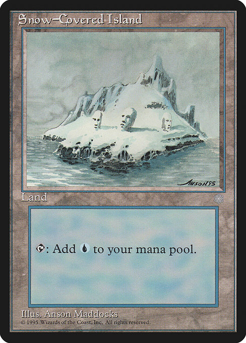 Snow-Covered Island [Ice Age] | Galactic Gamez