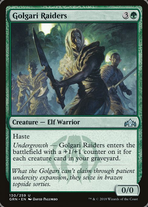 Golgari Raiders [Guilds of Ravnica] | Galactic Gamez