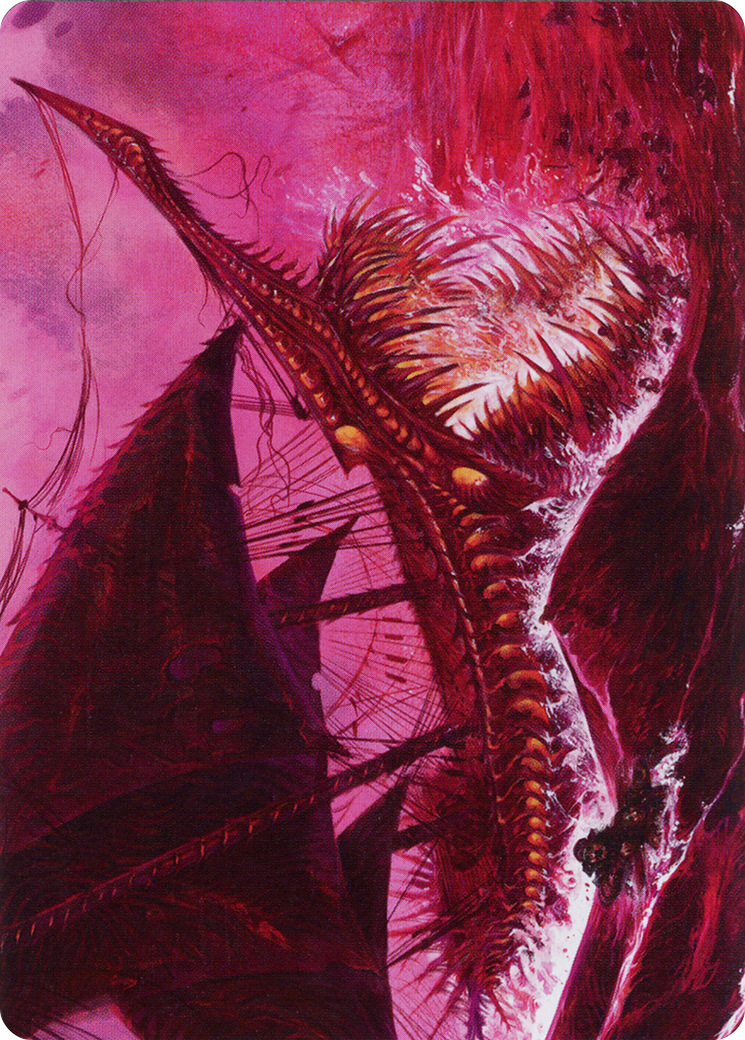 Marauding Dreadship Art Card [March of the Machine Art Series] | Galactic Gamez