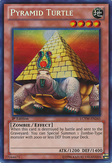 Pyramid Turtle [LCYW-EN245] Secret Rare | Galactic Gamez