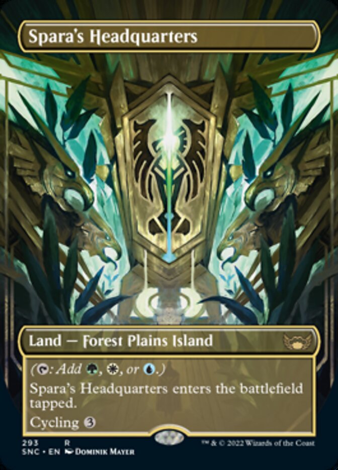 Spara's Headquarters (Borderless Alternate Art) [Streets of New Capenna] | Galactic Gamez