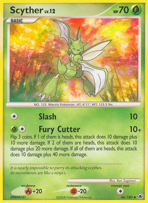 Scyther (46/100) [Diamond & Pearl: Majestic Dawn] | Galactic Gamez