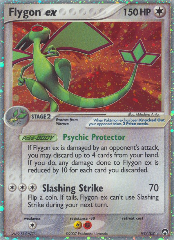 Flygon ex (94/108) [EX: Power Keepers] | Galactic Gamez