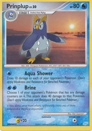 Prinplup (6/12) [Diamond & Pearl: Trainer Kit - Manaphy] | Galactic Gamez