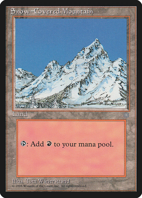 Snow-Covered Mountain [Ice Age] | Galactic Gamez