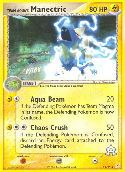 Team Aqua's Manectric (29/95) [EX: Team Magma vs Team Aqua] | Galactic Gamez