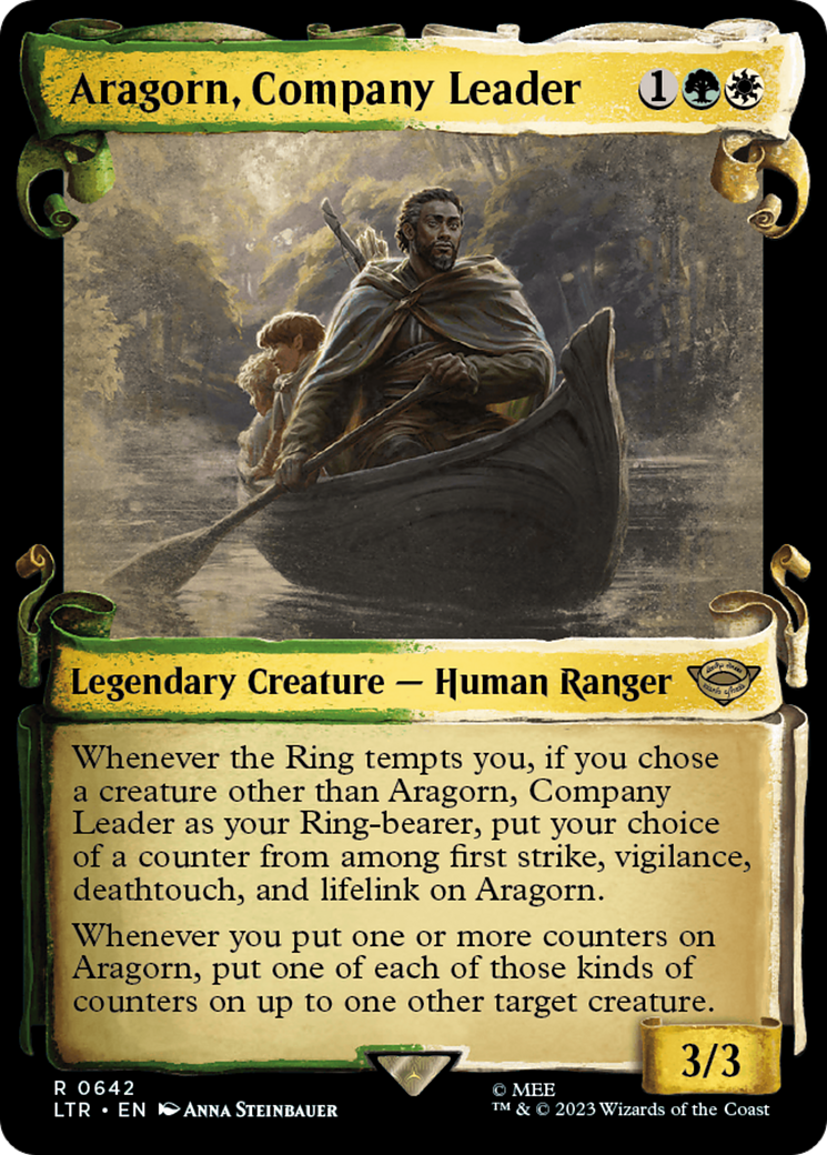 Aragorn, Company Leader [The Lord of the Rings: Tales of Middle-Earth Showcase Scrolls] | Galactic Gamez