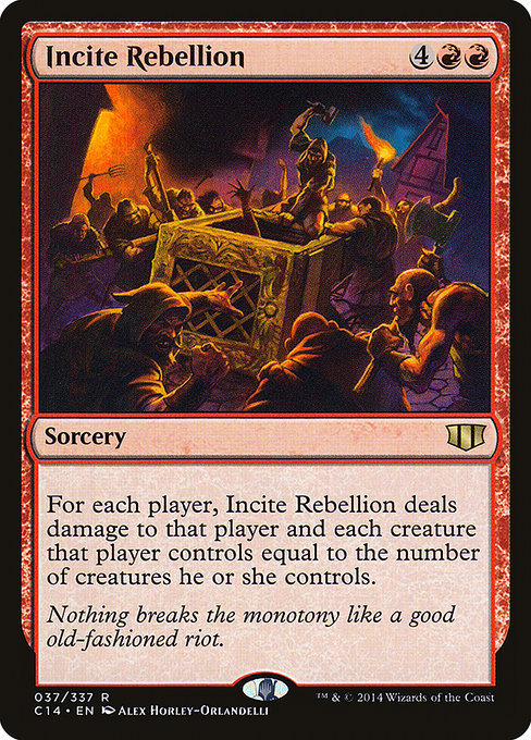 Incite Rebellion [Commander 2014] | Galactic Gamez