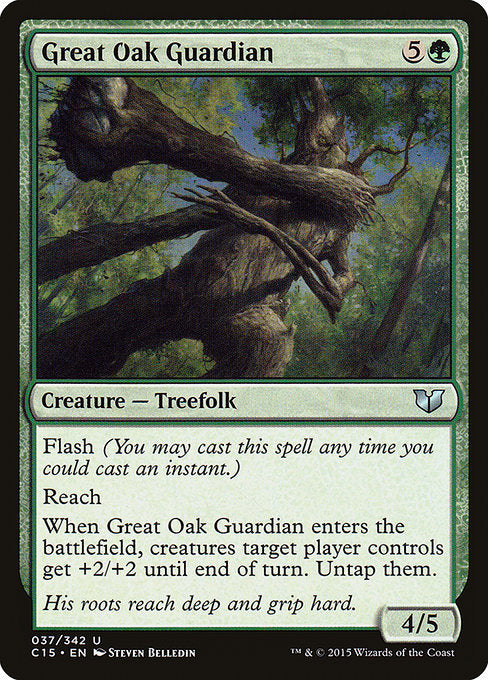 Great Oak Guardian [Commander 2015] | Galactic Gamez