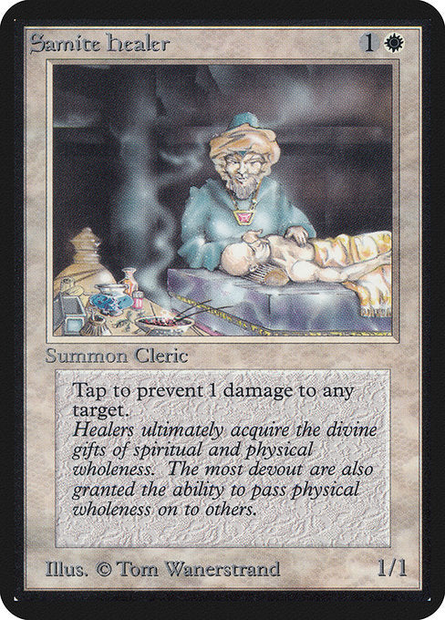Samite Healer [Limited Edition Alpha] | Galactic Gamez