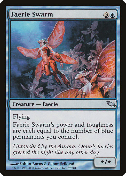 Faerie Swarm [Shadowmoor] | Galactic Gamez