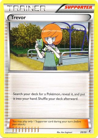 Trevor (20/30) [XY: Trainer Kit 1 - Bisharp] | Galactic Gamez