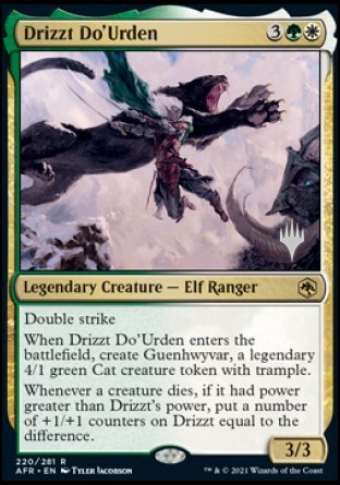 Drizzt Do'Urden (Promo Pack) [Dungeons & Dragons: Adventures in the Forgotten Realms Promos] | Galactic Gamez