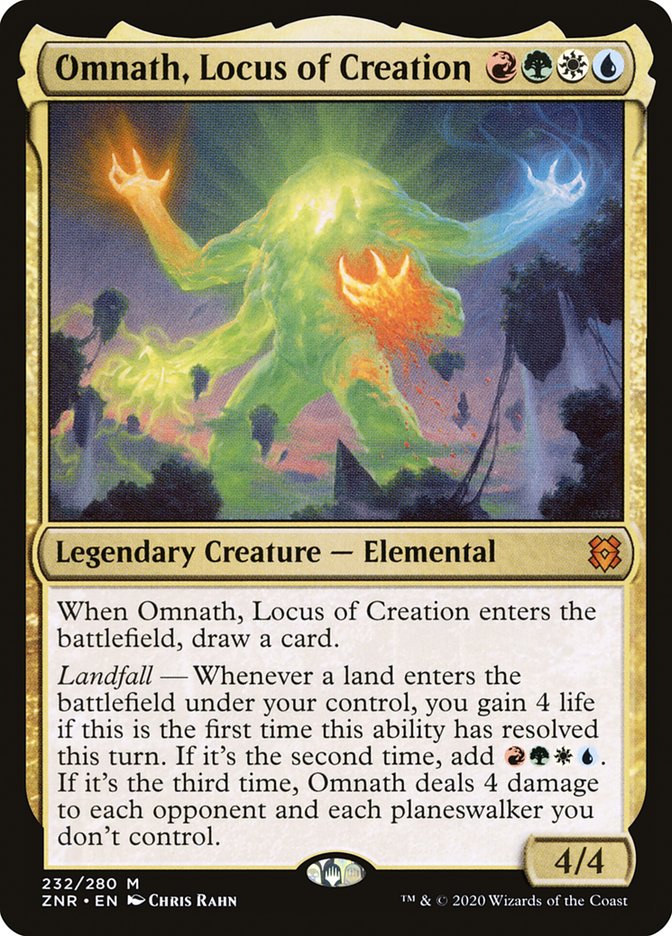 Omnath, Locus of Creation [Zendikar Rising] | Galactic Gamez