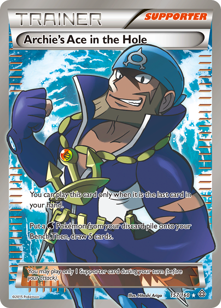 Archie's Ace in the Hole (157/160) [XY: Primal Clash] | Galactic Gamez