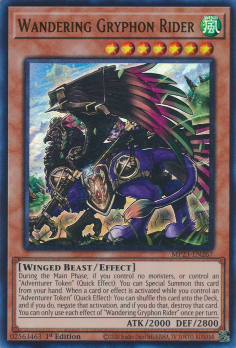 Wandering Gryphon Rider [MP23-EN267] Ultra Rare | Galactic Gamez