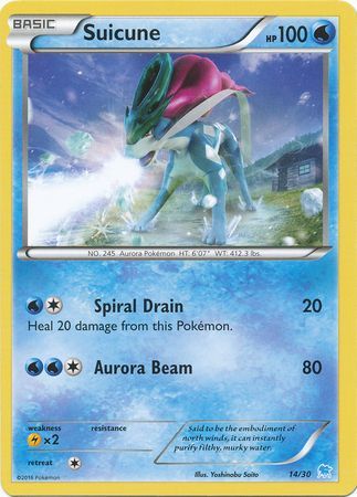 Suicune (14/30) [XY: Trainer Kit 3 - Suicune] | Galactic Gamez