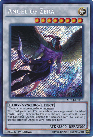 Angel of Zera [MP14-EN116] Secret Rare | Galactic Gamez