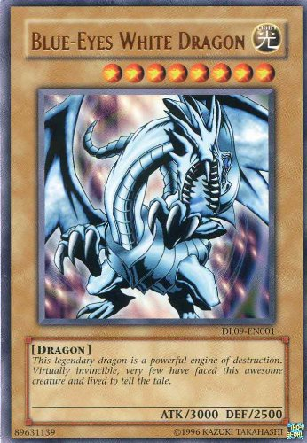 Blue-Eyes White Dragon (Bronze) [DL09-EN001] Rare | Galactic Gamez