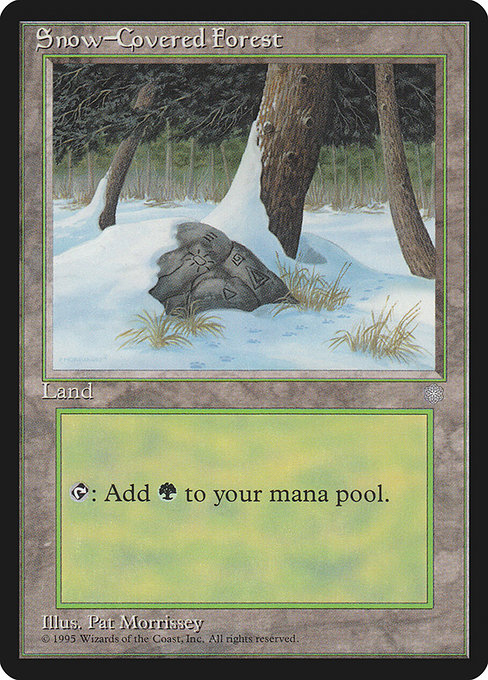 Snow-Covered Forest [Ice Age] | Galactic Gamez