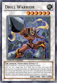 Drill Warrior [DREV-ENSE1] Super Rare | Galactic Gamez