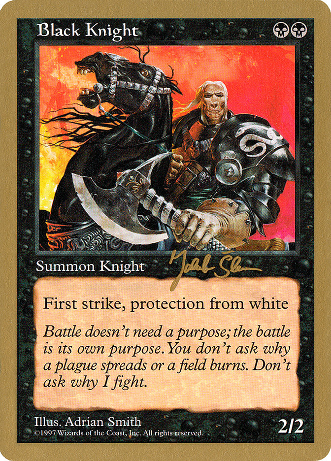 Black Knight (Jakub Slemr) [World Championship Decks 1997] | Galactic Gamez