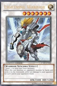 Lightning Warrior [JUMP-EN046] Ultra Rare | Galactic Gamez