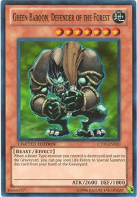 Green Baboon, Defender of the Forest [CT07-EN010] Super Rare | Galactic Gamez
