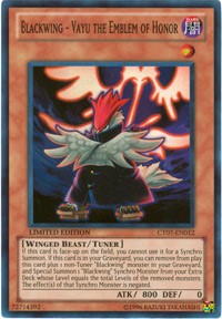 Blackwing - Vayu the Emblem of Honor [CT07-EN012] Super Rare | Galactic Gamez