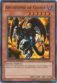 Archfiend of Gilfer [CT07-EN014] Super Rare | Galactic Gamez