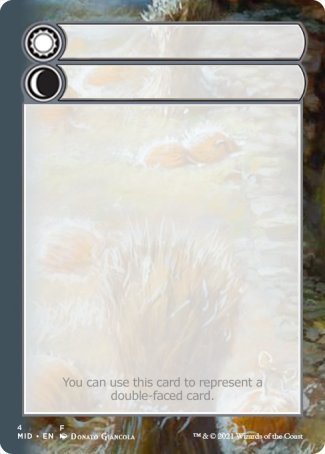 Helper Card (4/9) [Innistrad: Midnight Hunt Tokens] | Galactic Gamez