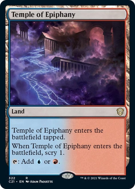 Temple of Epiphany [Commander 2021] | Galactic Gamez