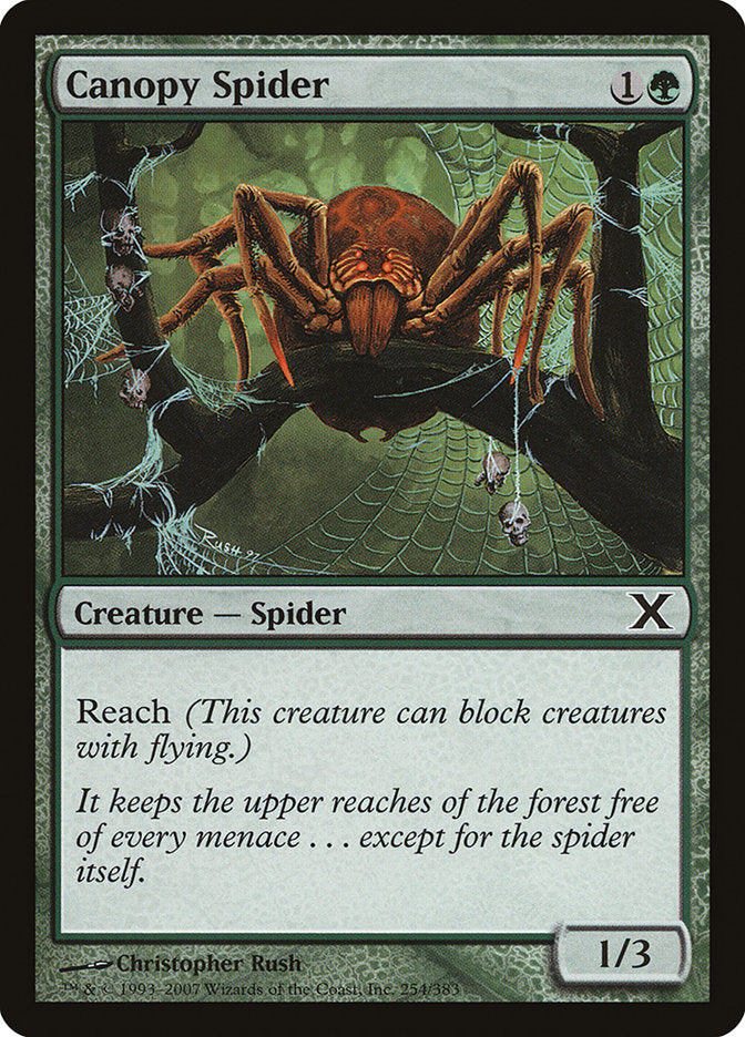 Canopy Spider [Tenth Edition] | Galactic Gamez