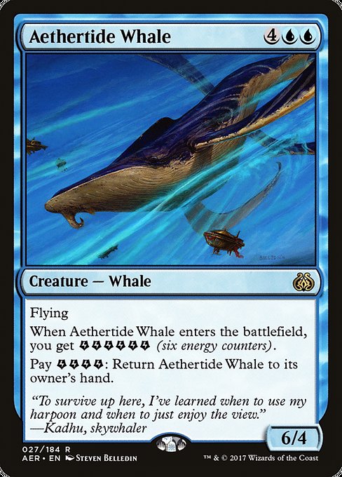 Aethertide Whale [Aether Revolt] | Galactic Gamez