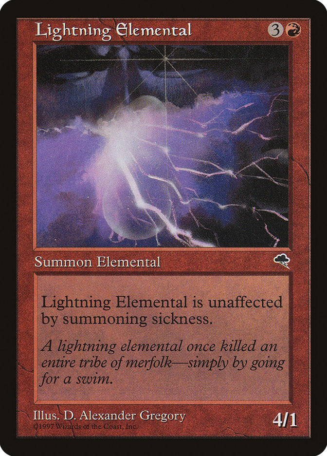 Lightning Elemental [Tempest] | Galactic Gamez